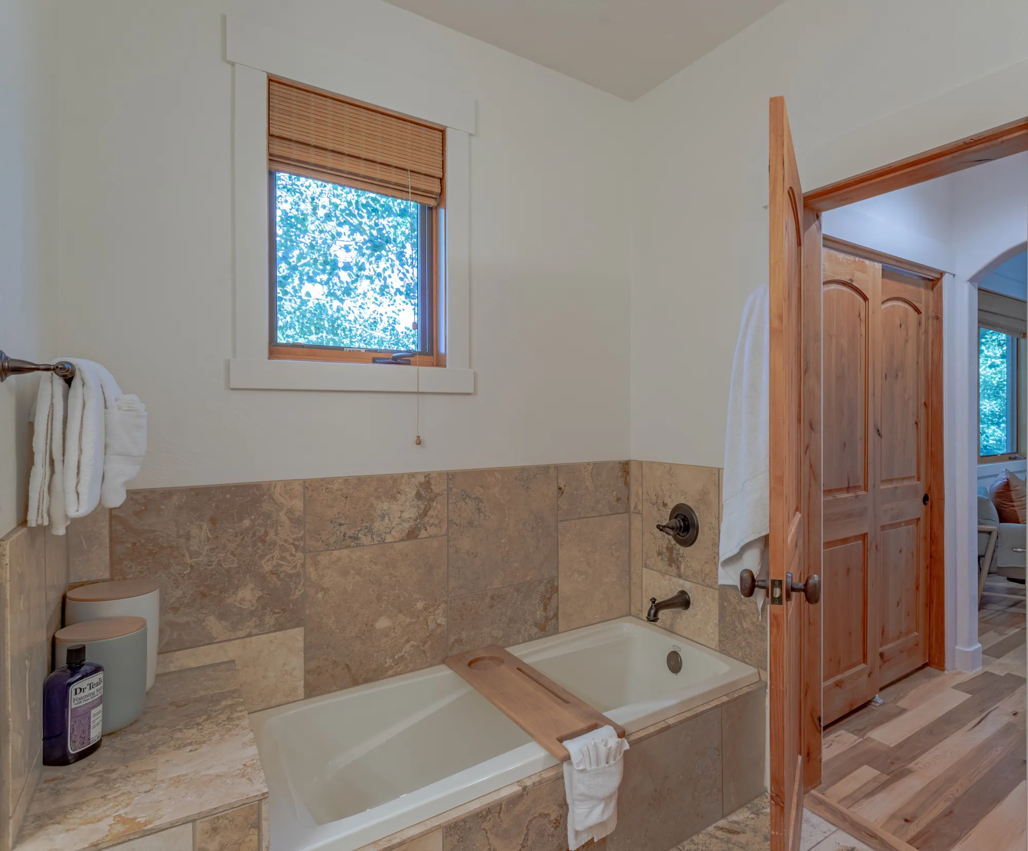 Primary bath — soaking tub